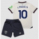 West Ham United Lucas Paqueta #10 Barnkläder Borta matchtröja till baby 2025-26 Kortärmad (+ Korta byxor) Billigt